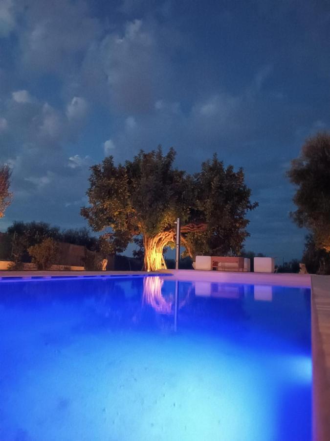 Il Vecchio Carrubo - Villa Con Piscina A Sfioro 마키아 디 몬테 외부 사진